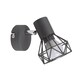 image 1 of ValueLights Retro Style Metal Cage Wall Light Pewter Grey | Grey