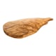 image 1 of Verano Spanish Ceramics Olive Wood Extra Large Rustic Board w/ Handle - 50cm Brown