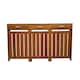 image 1 of Classic Wooden Radiator Cover with Storage Draw Large