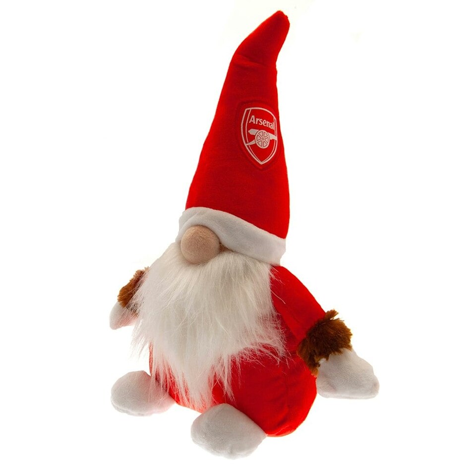 image 1 of Arsenal FC Gonk Plush Toy - Red/White - One Size