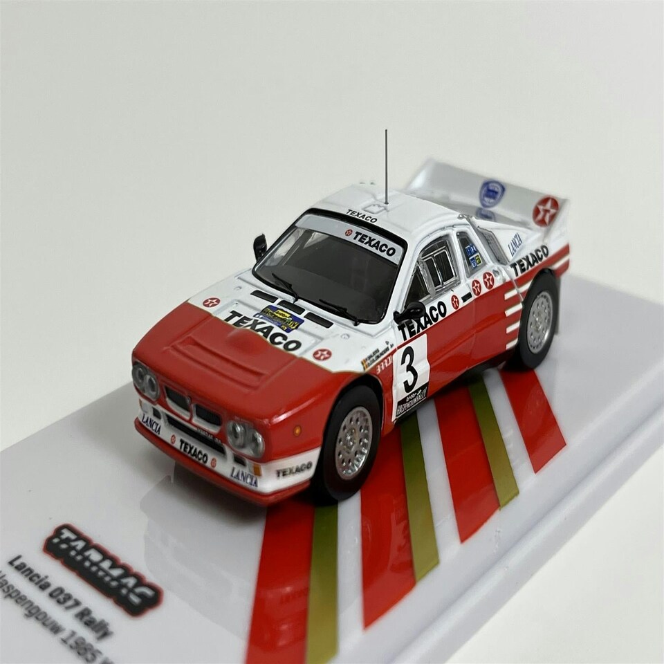 image 1 of Lancia 037 Rally Van Haspengouw 1985 Winner 1:64 Scale Tarmac Works T64PTL00285RVH03