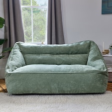 Cecilia Bean Bag Sofa Sage Green Giant Chenille Bean Bag Chair | Green | Sage Green | XL | 1