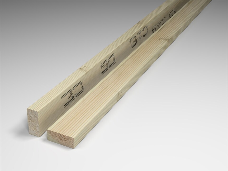 eDecks C16 Timber Joist, Pressure Treated, 2400 x 89 x 47mm - Pack of 30