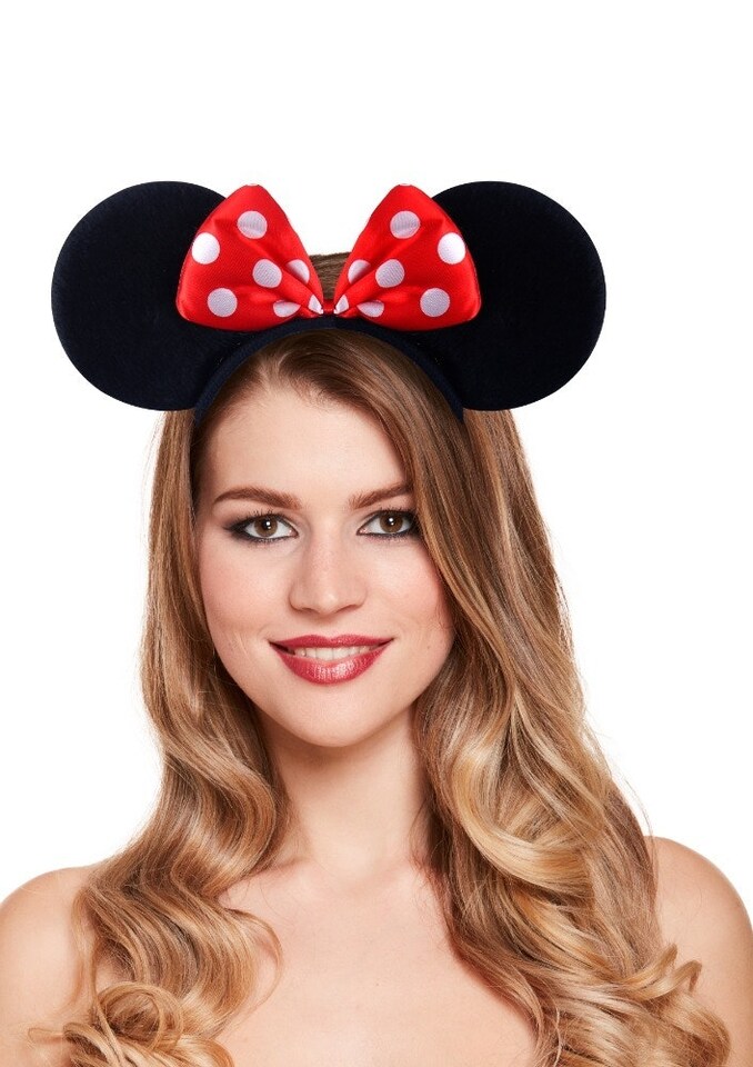 image 1 of Cartoon Mouse Costume - 18" Short Skirt | Red | XL