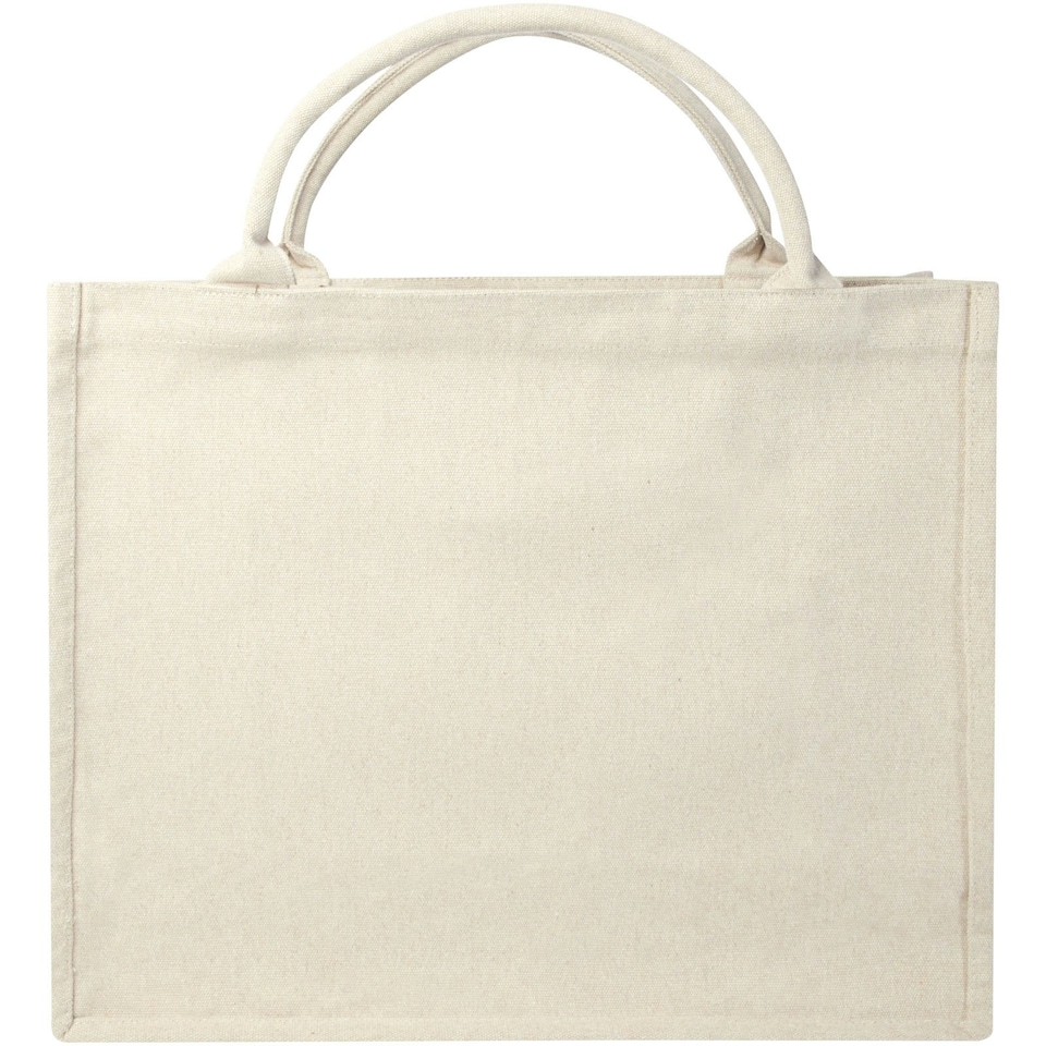 image 1 of Page Recycled Tote Bag - Oatmeal - One Size | Grey