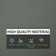 image 4 of Outsunny 7pc Cream Rattan Wicker Furniture Home Sofa Cushion Cover Grey | Deep Grey