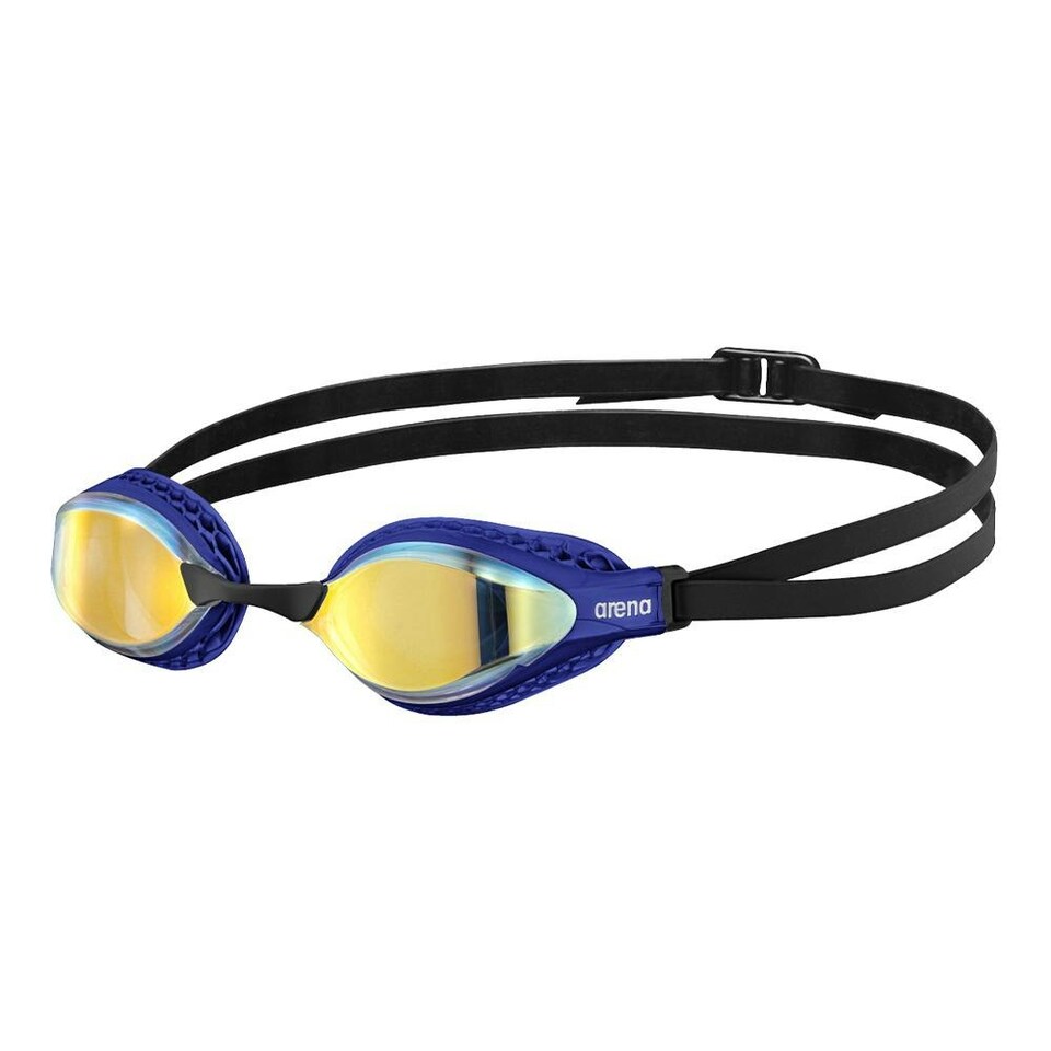 image 1 of Arena Airspeed Mirror Swimming Goggles - Copper/Blue - One Size