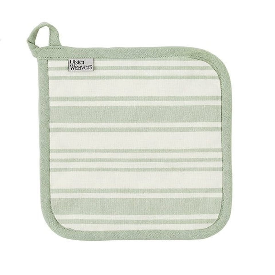 image 1 of Ulster Weavers Sage Stripe Pot Mat