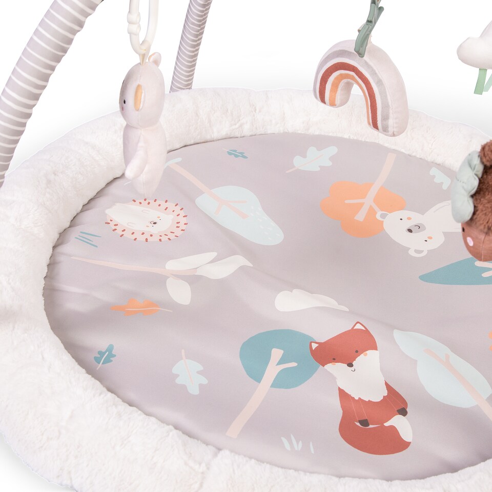 image 1 of Red Kite Padded Play Gym - Woodland Walks | Brown | Woodland Walks | One Size | 1