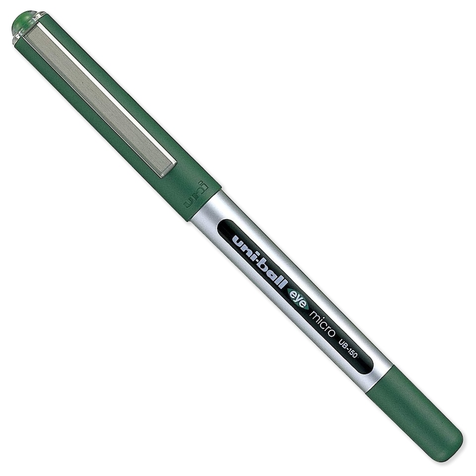image 1 of Uni-Ball Eye UB-150 Liquid Ink Rollerball Pens 0.5mm Nib Pack of 12