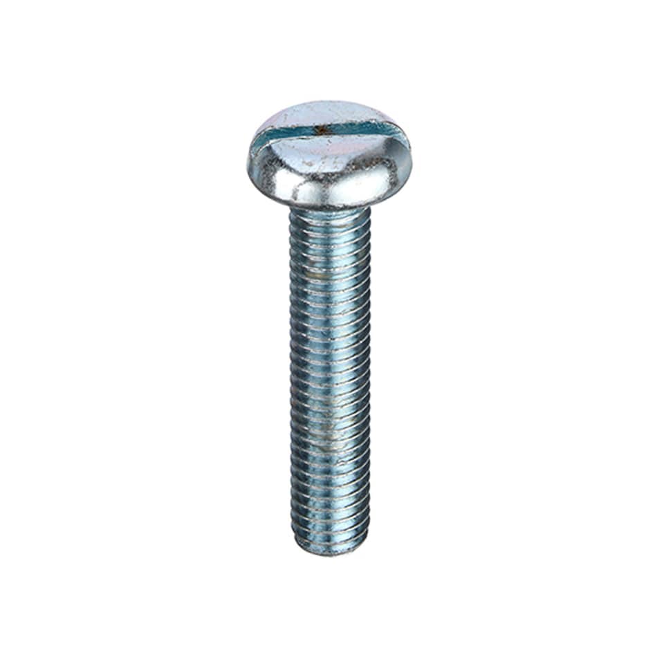 Unifix Machine Screws Slotted Pan Head M5 x 30 | Silver | M5 x 30