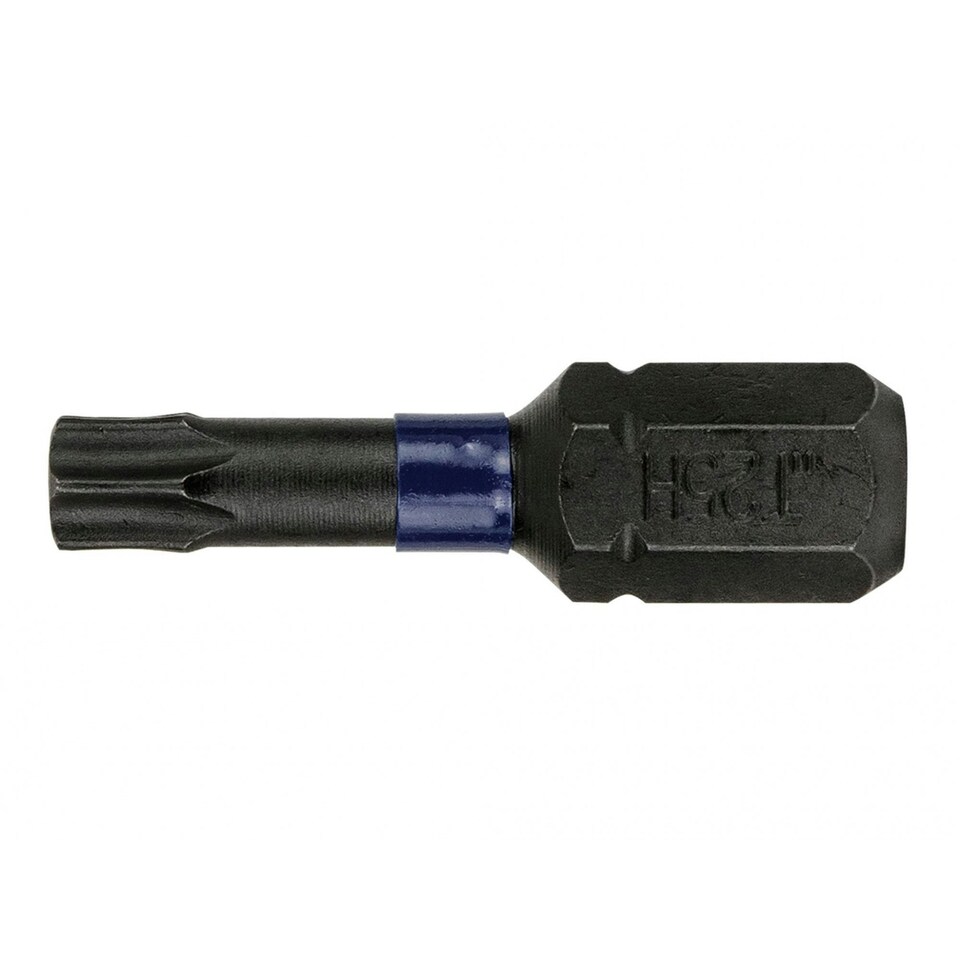 Irwin Impact Pro Performance Screwdriver Bits, Torx - Multi Colour - TX25 25mm Pack of 2