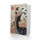 image 2 of Kuniyoshi Art Card Beauty on a Veranda Vintage Japanese Ukiyoe