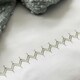image 2 of Belledorm Luna Cotton Duvet Cover Set - White - Double