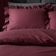 image 2 of Appletree Cassia Frill Duvet Cover Set Berry