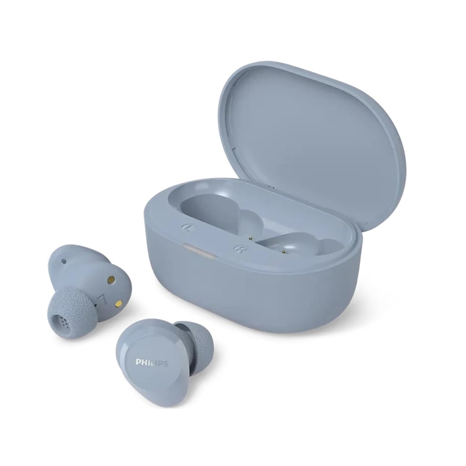 image 1 of Philips TAT1300 Wireless In Ear Headphones  in Light Blue