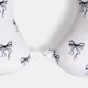 image 4 of OHS Bows Neck Pillow Travel Support U Shape Soft Head Rest Cushion