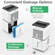 image 6 of COSTWAY 12L/D Portable Room Dehumidifier W/ Digital Control Panel