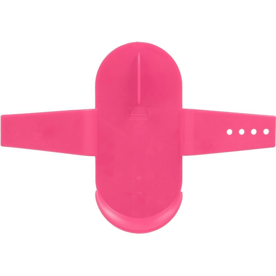 image 1 of Shires Plastic Horse Curry Comb - Baby Pink - One Size