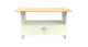 image 7 of Albert Bottom Drawer Coffee Table in Cream Ash & Riviera Oak (Ready Assembled) | Cream | Cream Ash & Riviera Oak