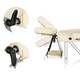 image 6 of Yaheetech Adjustable 3 Fold Massage Bed with Headrest and Hand Pallet