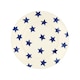 image 1 of Breakfast/Salad Plate: 1 x 21.5cm Emma Bridgewater Breakfast Plate Blue Star, Ceramic White