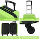 image 2 of Flight Knight 29" Extra Large Suitcase – 20kg Capacity Hard Shell Check-In Luggage with 4 Wheels  100+ Airlines Approved: Ryanair, EasyJet, Jet2, Wizz Air, BA Green | Green/Black | Large