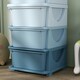 image 9 of HOMCOM Kids Storage Units with Drawers 3 Tier Chest Dresser Tower Blue | 37 x 37 x 76 cm