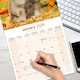 image 5 of Keeshond 2026 Calendar | Square Wall Calendar | Dog Breed Gift | Plastic Free Packaging | by Avonside Publishing