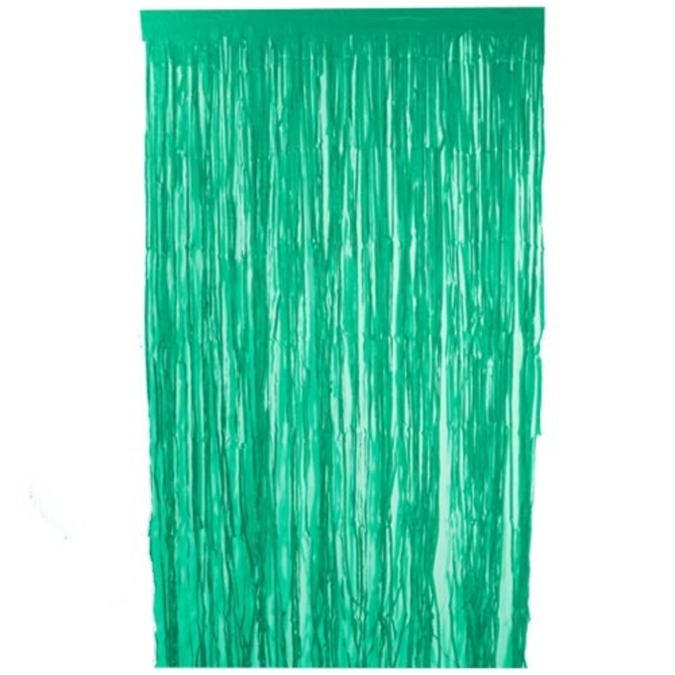 Emerald Green Biodegradable Paper Door Curtain Backdrop 1.9m x 99cm
