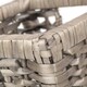 image 5 of Wooden Framed Split Willow Storage Basket Brown | Brown | S