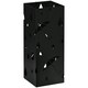 image 1 of HOMCOM Metal Umbrella Stand, Square Umbrella Basket with 4 Hooks Drip