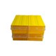 image 5 of Yellow Stackable Plastic Storage Drawers L242xW130xH76mm with Removable Compartments