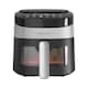 image 1 of Cookology 4.2L Air Fryer with Viewing Window & Digital Controls - CAF42DI Black & Stainless Steel