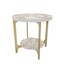 White Marble Effect and Gold - Selected