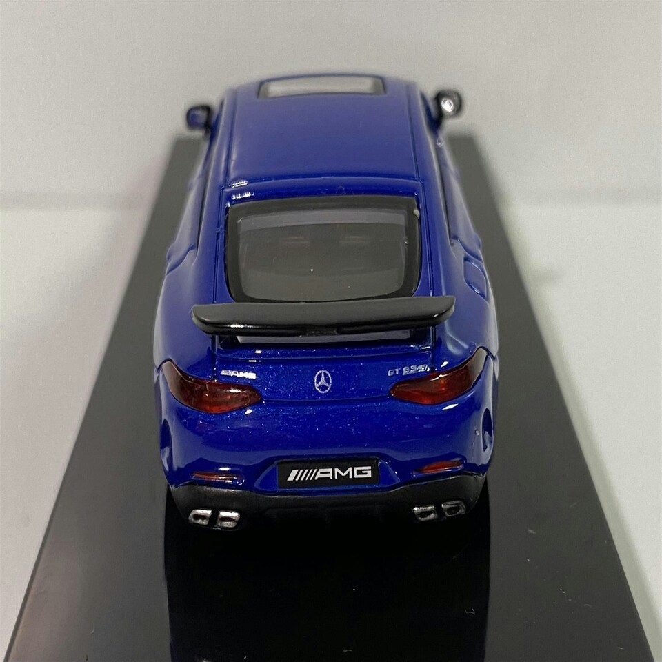 image 1 of Mercedes Benz AMG GT63 S RHD 2019 Metallic Blue 1:64 Scale Paragon 65281R