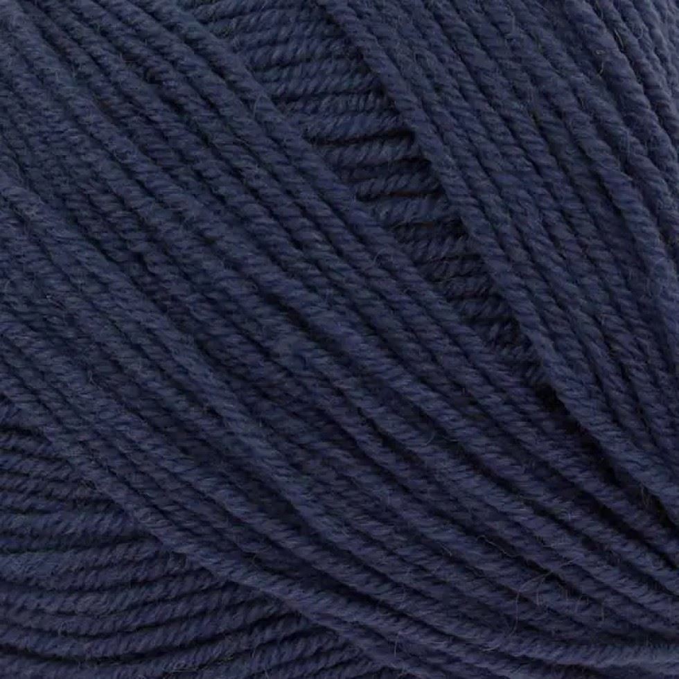 King Cole Blue Luxury Merino DK Yarn (Value Pack 12 x 50g Balls) For Crochet, Knitting - 140m per ball