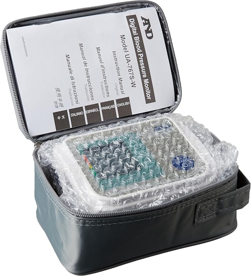 image 1 of A&D UA-767-SW Upper Arm Blood Pressure Monitor