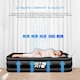 image 6 of Get Fit Air Bed With Built In Electric Pump - Premium Single Size - Blow Up Bed With Free Pillow - Elevated Inflatable Air Mattress | Black | Black Mono | 1