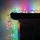 image 1 of 960 LED 12m Premier Cluster Indoor Outdoor Multi Function Mains Operated Christmas Lights with Timer on Clear Cable in Multicoloured