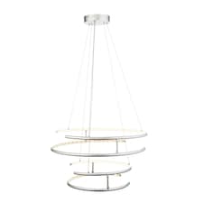 Mabel Silver LED Pendant Ceiling Light