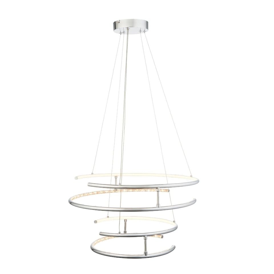 image 1 of Mabel Silver LED Pendant Ceiling Light