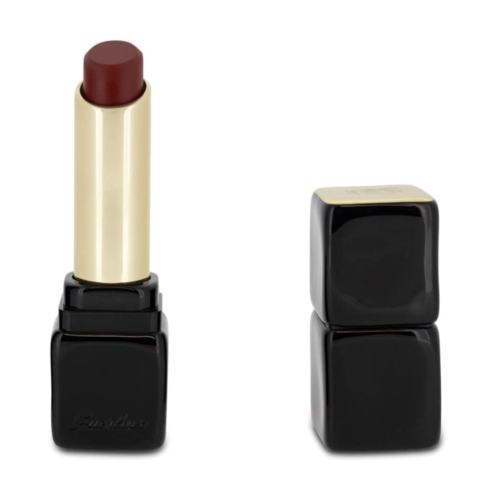 image 1 of Guerlain Kiss Kiss Tender Matte Lipstick 999 Eternal Red N/A