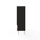 image 5 of Nervata Shoe Cabinet | Black | Black