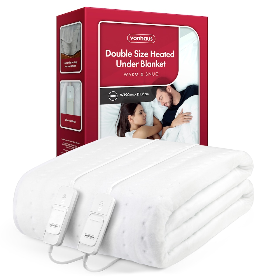 image 1 of VonHaus Electric Blanket for Double Size Bed