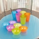 image 2 of 12Pc Kids Reusable Plastic Tableware Set