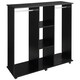 image 1 of HOMCOM Mobile Double Open Wardrobe w/ Clothes Hanging Rail