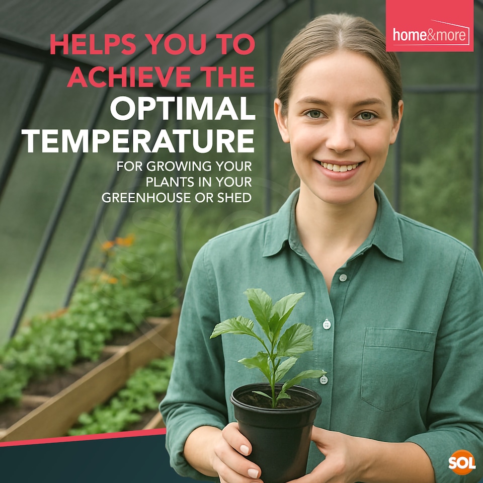 image 1 of 2pk Wall Thermometers – Indoor & Outdoor Temperature Monitors, Easy-Mount Design with Accurate Readings for Home & Greenhouse