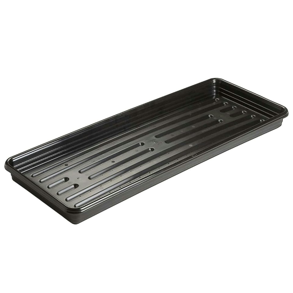 image 1 of 2 x Large Black Multi Use Black Grow Bag Trays For Gardening, Growing & Transporting Pots