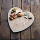 image 4 of Cooksmart Homestead Bamboo Heart Shaped Board